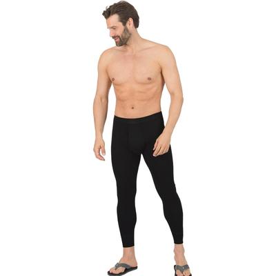Lange Unterhose TRIGEMA "TRIGEMA Lange Unterhose im Doppelpack", Herren, Gr. 7, schwarz, 100% Baumwolle (Bio-Baumwolle kbA), Unterhosen Lange Unterhose Multipacks Unterhose Unterwäsche Image
