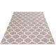 Teppich CARPET CITY "Outdoor" Teppiche Gr. B/L: 280 cm x 380 cm, 5 mm, 1 St., beige Orientalische Muster UV-beständig, Flachgewebe, auch in quadratischer Form erhältlich