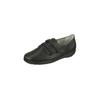 Slipper NATURAL FEET "Kletter Frieda", Damen, Gr. 40, schwarz, Leder, casual, Schuhe, aus flexiblem Hirschleder