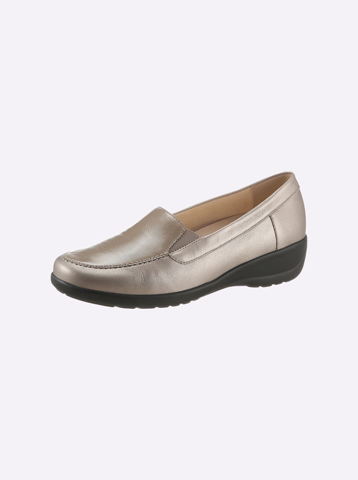 Slipper CLASSIC, Damen, Gr. 5, beige, Leder, Schuhe