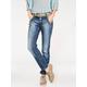 Boyfriend-Jeans HEINE Gr. 17, Kurzgrößen, blau (blue stone) Damen Jeans 5-Pocket-Jeans Bestseller