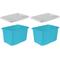keeeper Stapelbox emil, (Set, 2 St.) blau Boxen Aufbewahrung Ordnung Wohnaccessoires