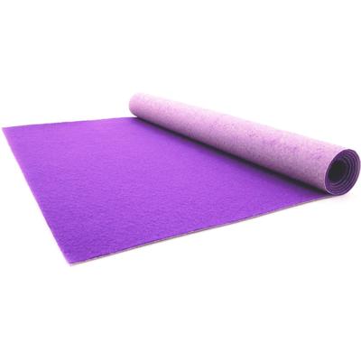 Läufer "PODIUM", lila (flieder), B:100cm H:2,6mm L:1200cm, Polypropylen (PP), PRIMAFLOR-IDEEN IN TEXTIL, Teppiche, Breite 100 cm, robuster Nadelfilz, Uni-Farben Image