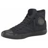 Sneaker CONVERSE "CHUCK TAYLOR ALL STAR HI Unisex Mono", Gr. 37,5, schwarz (schwarz, monochrome), Textil, sportlich, Schuhe