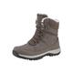 Outdoorwinterstiefel HI-TEC "RIVA MID WATERPROOF" Gr. 38, grau (olive) Schuhe Schnürboots Winterboots Damen Stiefel