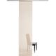 Schiebegardine HOMING "Manhattan" Gardinen Gr. 245 cm, Klettband, 60 cm, beige (creme) Schiebegardinen transparent