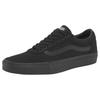 Sneaker VANS "Ward", Gr. 41, schwarz, Textil, sportlich, Schuhe Sneaker low Skaterschuh, aus textilem Canvas-Material