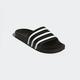 Badesandale ADIDAS ORIGINALS "ADILETTE" Gr. 40,5, schwarz-weiß (core black, white, core black) Schuhe Badelatschen Pantolette Schlappen Strandaccessoires Badeschuhe Bestseller