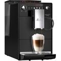 MELITTA Kaffeevollautomat "Latticia One Touch F300-100, schwarz" Kaffeevollautomaten kompakt, aber XL Wassertank & XL Bohnenbehälter schwarz (silber, schwarz) Kaffeevollautomat