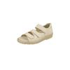 Sandale NATURAL FEET "Casablanca", Damen, Gr. 42, beige, Leder, casual, Schuhe, aus Glattleder