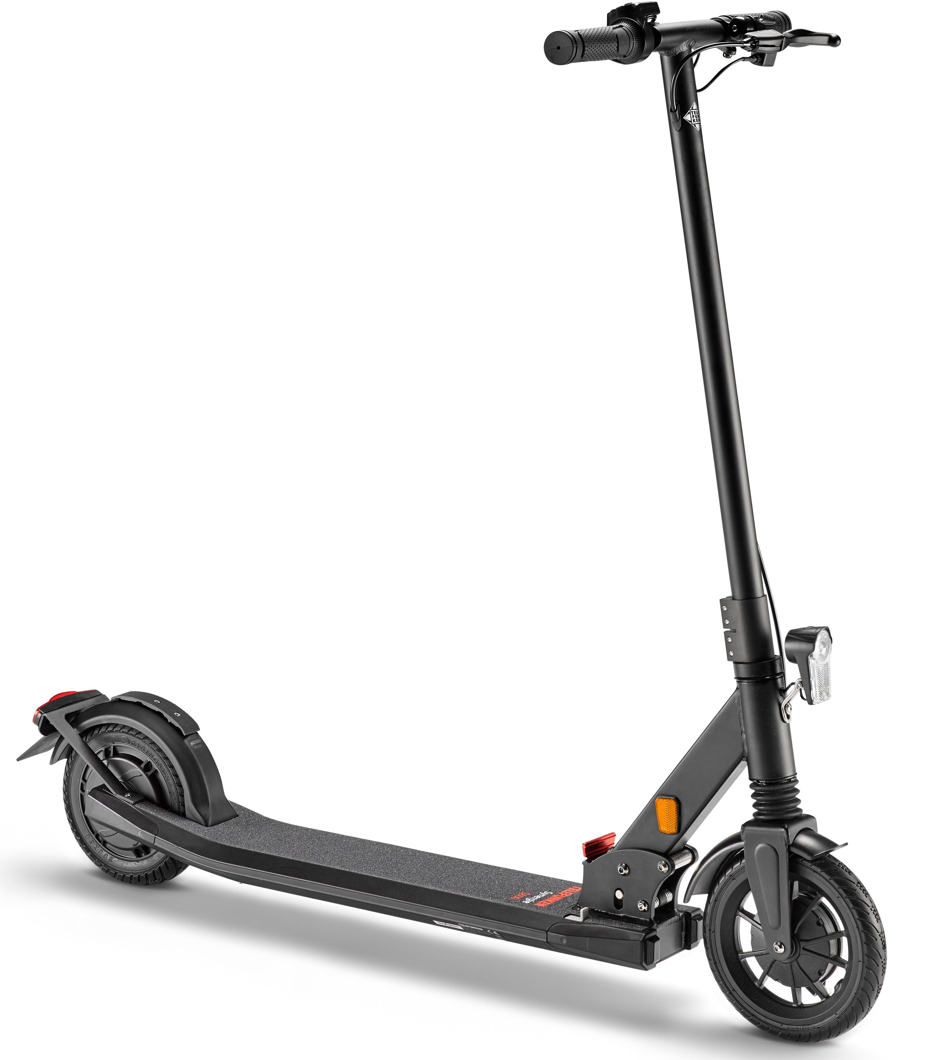 E-Scooter TELEFUNKEN "Synergie S600", schwarz, Roller, mit Straßenzulassung, bis zu 25 km Reichweite, klappbar Image