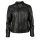 Bikerjacke JCC "Speechless" Gr. 38, schwarz (black) Damen Jacken Übergangsjacken