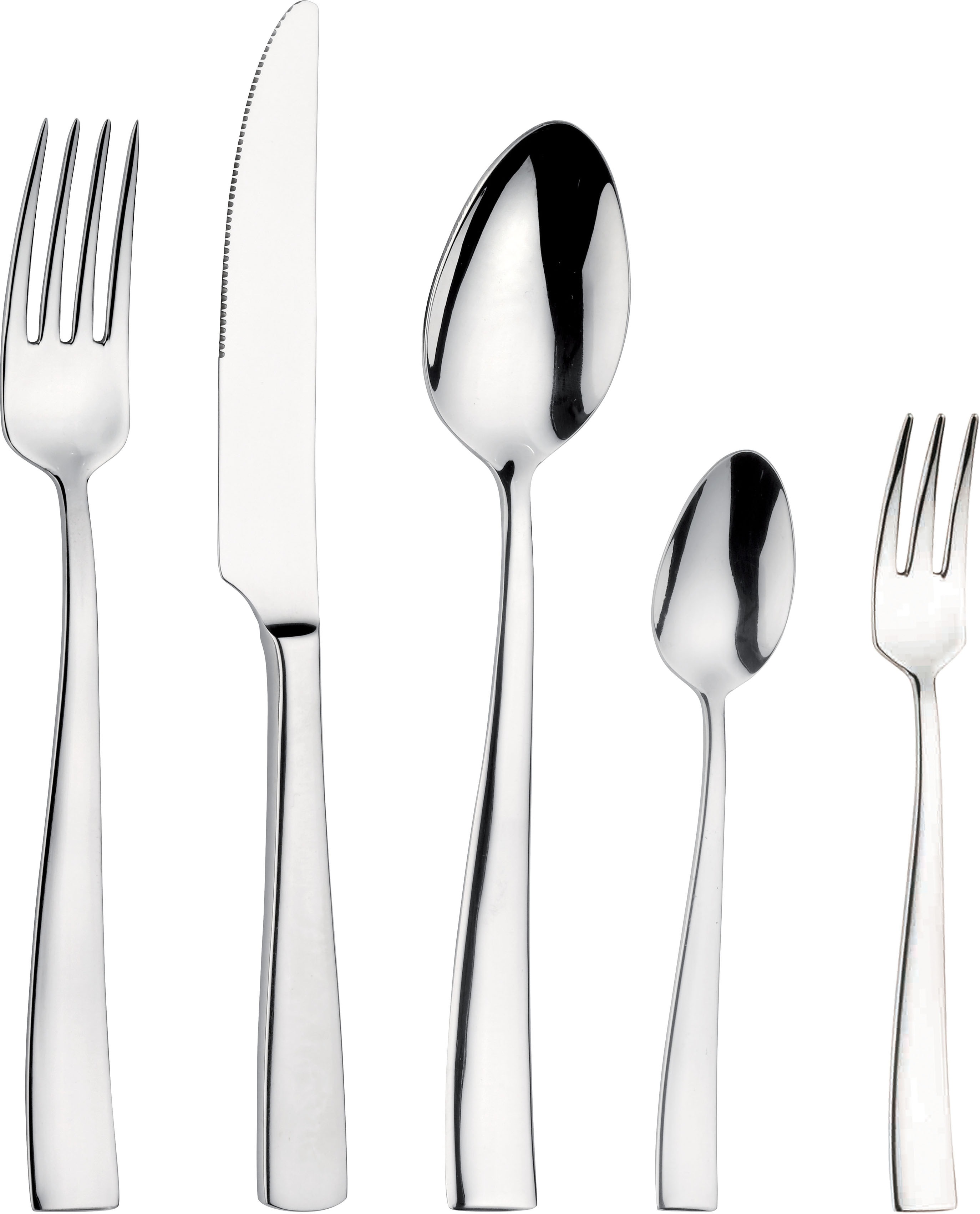 Besteck-Set PINTINOX "Palace", silber (edelstahlfarben), 30 Stk., Edelstahl 18/10, Essbesteck-Sets