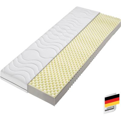 Visco-Matratze BECO "Nightstyle Visko Matratze 90x200, 100x200, 140x200 cm", weiß, B:180cm H:17cm L:200cm, Bezug: 100% P