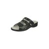 Pantolette NATURAL FEET "Ines", Damen, Gr. 40, schwarz, Synthetik, casual, Schuhe, mit rutschhemmenden Elementen