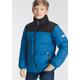 Steppjacke SCOUT "PUFFER" Gr. 116/122, blau (blau, schwarz) Kinder Jacken Westen