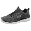 Sneaker SKECHERS "Graceful - Twisted Fortune", Damen, Gr. 41, schwarz-weiß (schwarz, weiß), Textil, sportlich, Schuhe, Freizeitschuh, Halbschuh, Schnürschuh mit Memory Foam