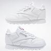 Sneaker REEBOK CLASSIC "CLASSIC LEATHER", Gr. 26,5, weiß, Leder, Synthetik, sportlich, Schuhe