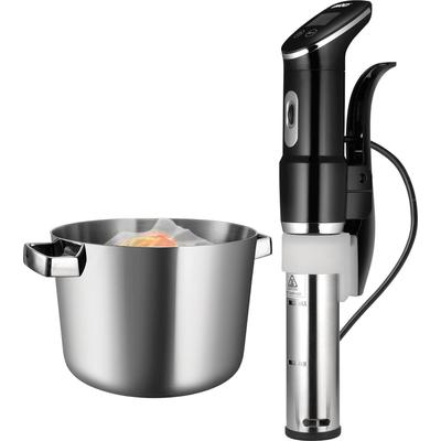 UNOLD Sous-Vide Stick "Sous Vide Stick Time 58915", grau (schwarz, edelstahlfarben), B:6,9cm H:40,4cm T:10cm, Sous-Vide-Garer