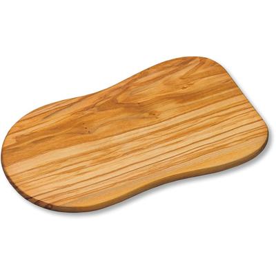Schneidebrett MULEX "Ascona", braun (holzfarben), B:20cm H:1,2cm L:39cm, Olivenholz, Schneidebretter, jedes Teil ein Unikat dank der besonderen Maserung. Handmade