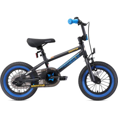 BMX-Rad BIKESTAR Fahrräder Gr. 19 cm, 12 Zoll (30,48 cm), schwarz Kinder Alle Fahrräder
