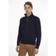 Strickjacke TOMMY HILFIGER "1985 ZIP THROUGH" Gr. XXXL (58), schwarz (black) Herren Strickjacken