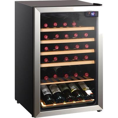Hanseatic Weinkühlschrank HWC45FCBH, für 45 Standardflaschen á 075l F (A bis G) schwarz Kühlschränke Haushaltsgeräte