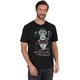 T-Shirt TRIGEMA "TRIGEMA mit Affen-Druckmotiv und Spruch" Gr. XL, schwarz Herren Shirts T-Shirts