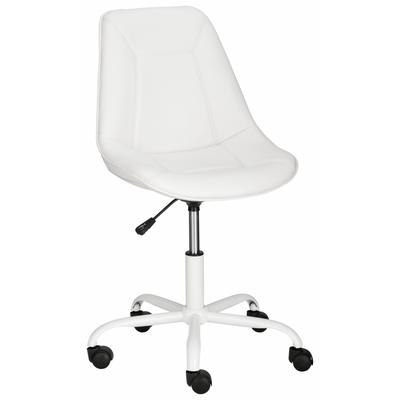 Bürostuhl INOSIGN "Kenny", weiß, Stühle, Bürodrehstuhl, Sitz und Rücken gepolstert Image