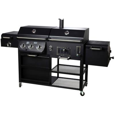 Gasgrill EL FUEGO "Arizona", schwarz, B:203cm H:127cm T:60cm, Grills, BxTxH: 203x60x127 cm, Topseller Image