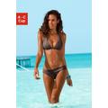 Triangel-Bikini LASCANA Gr. 38, Cup C, braun Damen Bikini-Sets Ocean Blue