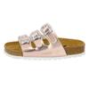 Pantolette LICO "Pantolette Bioline Kids Shine", Gr. 31, rosa, Synthetik, Schuhe