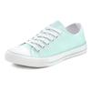 Sneaker LASCANA, Damen, Gr. 36, blau (mint), Obermaterial: 100% Baumwolle. Futter: 100% Baumwolle. Decksohle: 100% Baumwolle. Laufsohle: 100% Synthetik, unifarben, casual, Schuhe Skaterschuh Canvassneaker Sneaker low, Schnürhalbschuh, Freizeitschuh...