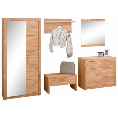 Garderoben-Set VOGL MÖBELFABRIK "Toronto", beige (kernbuchefarben), Kastenmöbel-Sets Image