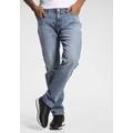 Slim-fit-Jeans LEE "Extrem Motion Slim" Gr. 31, Länge 32, blau (lenny) Herren Jeans Slim Fit