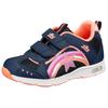 Klettschuh LICO "Freizeitschuh Rainbow V Blinky", Kinder, Gr. 26, blau, Synthetik, Schuhe