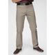 Stretch-Hose WRANGLER "Authentic Straight" Gr. 33, Länge 34, grün (khaki) Herren Hosen Stretchhosen