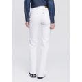 Bootcut-Jeans ARIZONA "Comfort-Fit" Gr. 44, N-Gr, weiß (white) Damen Jeans Bootcut Bestseller