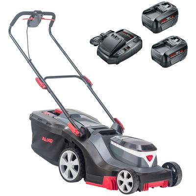 Akku-Rasenmäher AL-KO "HOME AND GARDEN COMPATIBLE 38.2 Li Comfort", grau, Rasenmäher, 38 cm Schnittbreite, inkl. 2 Akkus und Ladegerät Image