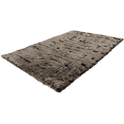 Hochflor-Teppich CALO-DELUXE "Emica-1000" Gr. 2, grün, B:80cm H:52mm L:150cm, Kunstfaser, Teppiche, Kunstfell, Wohnzimmer Image