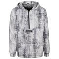 Outdoorjacke MISTERTEE "Herren Mister Tee Snake Windbreaker" Gr. XS, grau (grey) Herren Jacken Outdoorjacken