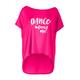 Oversize-Shirt WINSHAPE "MCT017" Gr. L, pink (deep pink) Damen Shirts Yogashirt Yogawear kurzarm Ultra leicht