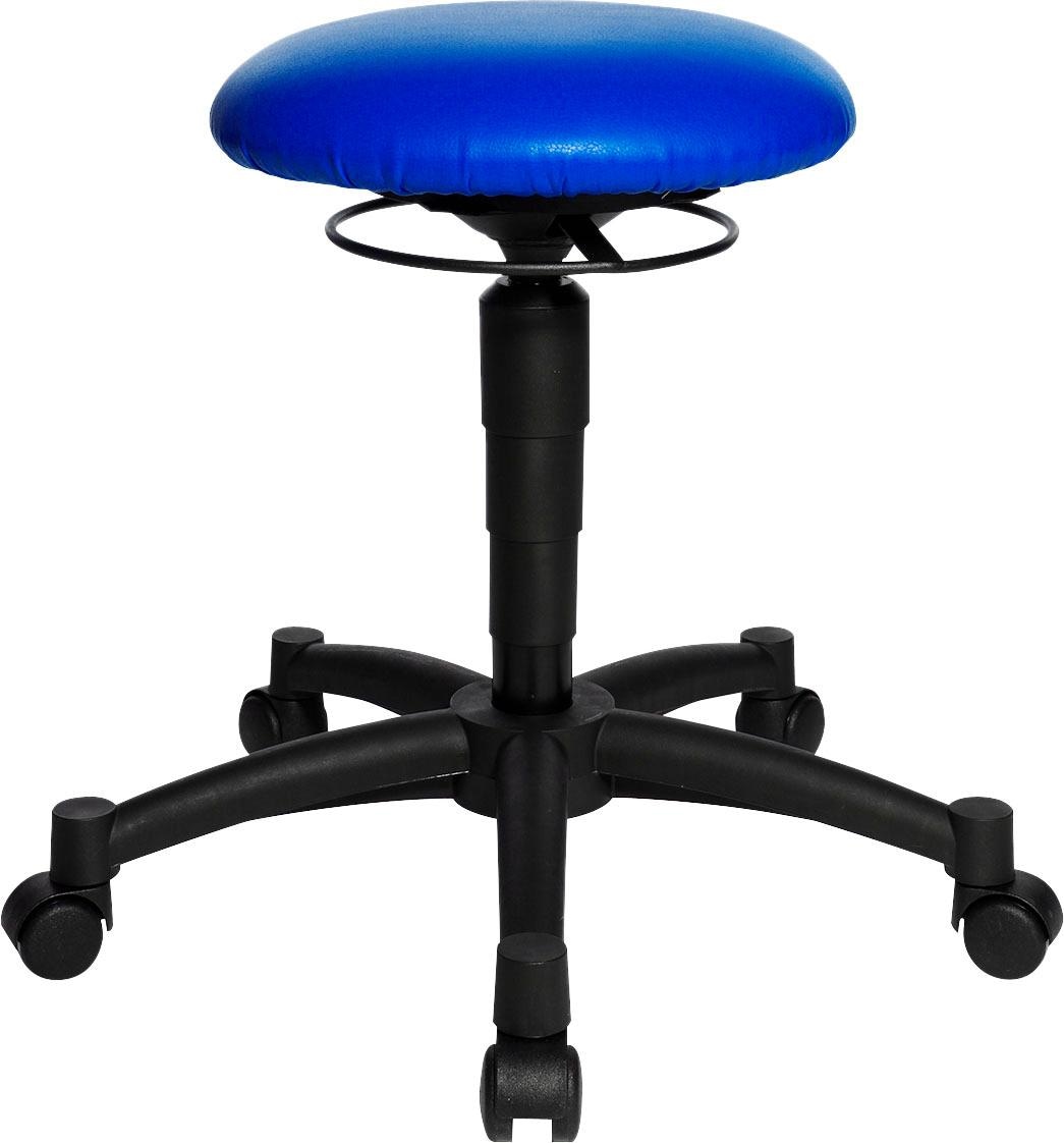 Arbeitshocker TOPSTAR "Body Balance 10", blau (royalblau), B:60cm H:55cm T:60cm, Hocker