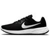 Laufschuh NIKE "REVOLUTION 6 NEXT NATURE", Gr. 44, schwarz-weiß (schwarz, weiß), Textil, sportlich, Schuhe