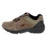 Walkingschuh BRÜTTING "Nordic Walking Schuh Circle", Gr. 45, braun, Veloursleder, Schuhe Damenschuh Herrenschuh Outdoorschuh Schnürschuh Walkingschuh