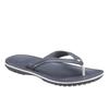 Zehentrenner CROCS "Crocband Flip", Herren, Gr. 37, blau (dunkelblau), Croslite, sportlich, Schuhe, Sommerschuh, Schlappen, Poolslides, Dianette, zum Baden
