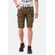 Shorts CIPO & BAXX Gr. 34, US-Größen, grün (khaki) Herren Hosen Shorts
