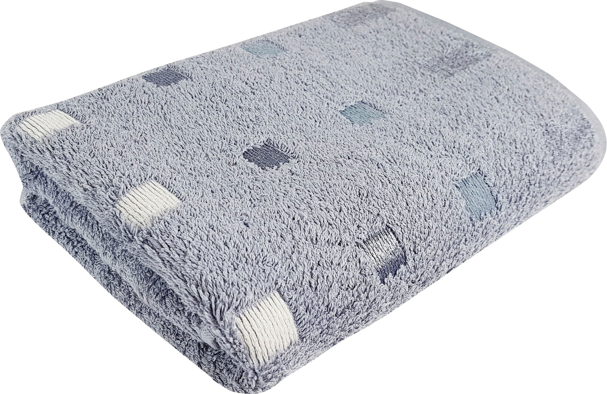Badetuch FRAMSOHN FROTTIER "Quattro Duschtuch", grau (graphit, graphite, grau), B:80cm L:160cm, Walkfrottier, Obermaterial: 75% Baumwolle, 25% Viskose, Handtücher, natürliche, Buchenholzfaser, herstellt in Österreich Image
