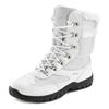 Winterstiefel LASCANA, Damen, Gr. 38, weiß, Obermaterial: 65% Nylon, 35% Lederimitat. Futter: 100% Polyester. Decksohle: 100% Polyester. Laufsohle: 100% Synthetik, unifarben, casual, Schuhe, Snow Boots, Outdoor Stiefelette, wind & wasserabweisend,...