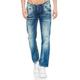 Bequeme Jeans RUSTY NEAL Gr. 40, Länge 34, blau Herren Jeans Straight-fit-Jeans Regular Fit